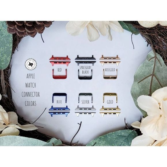 Spring Bird Scrunchies Watch Band for Apple Watch, Fitbit Sense, Versa 3 2 1 - Picture 5 of 6